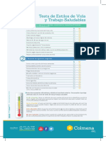 Encuesta ESTILOS DE VIDA SALUDABLE