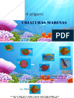 Guía # 4 Origami Criaturas Marinas Grados 6 y 7