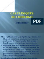 CAS CLINIQUES de Chirurgie 3