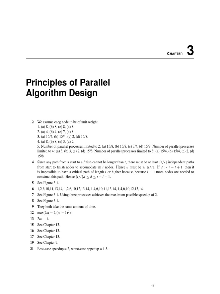 Parallel Algorithm Design Principles For LU Factorization | PDF ...