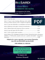 Cronograma Curso Básico Ações