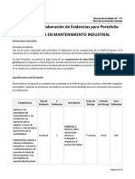 463 - Instructivo de Elaboración de Evidencias para Portafolio PDF