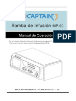 MP-60 Operation, Instalacion y Mantenimiento