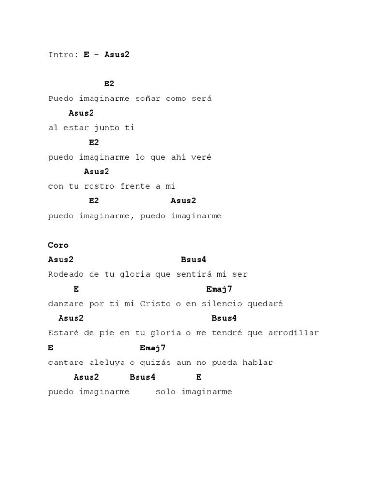 Puedo Imaginarme Pdf