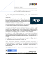 Resolucion - 1798 - de - 2019 PLIEGOS TIPO INFRA. VIAL