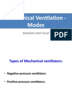 Mechanical Ventilation - Modes