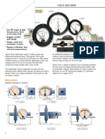 Diaphragm Sensor For Liquids or Gases Catalog - P - 516DGS