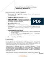 Gfpi-F-019 - Guia - de - Aprendizaje - Ejecucion Generar Proc Edu Amb 1-Nuevo Formato 2020