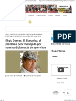 Eligio Damas - El Esequibo, El Problema Peor Manejado Por Nuestra Diplomacia de Ayer y Hoy - Emisora Costa Del Sol 93