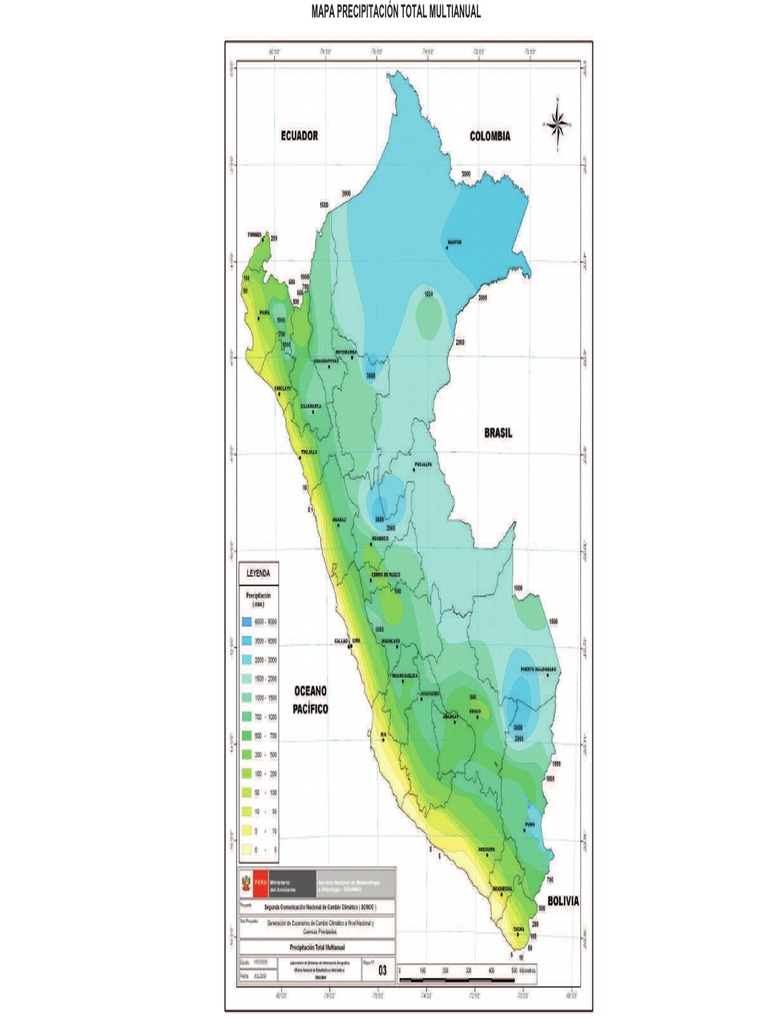 Mapas Climáticos del Perú | PDF