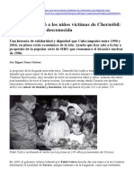 Cómo Cuba Curó A Los Niños Víctimas de Chernóbil