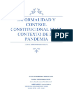 INFORMALIDAD Y CONTROL C. Matilde Huapaya Murillo