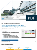 SAP Fiori Apps Recommendations Report: How-To Guide