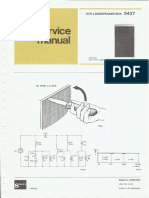 Philips 22 RH 427 Service Manual