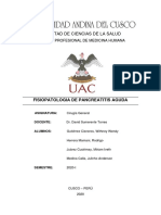 CIRUGIA GENERAL FISIOPATOLOGIA DE LA PANCREATITIS AGUDA