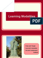 Learning Modalities