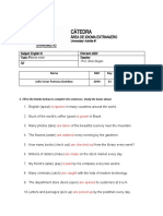 Ingles III Pasive Voice