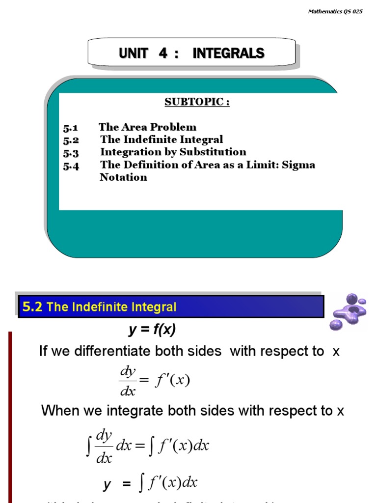 .1 Rules of Integration | PDF | Integral | Algebra