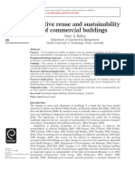 Adaptive Reuse and Sustainability of Commercial Buildings