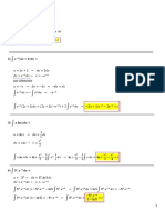 Integrales por Partes - Resuelto