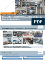 Flexibilitaet in Roboter Applikation