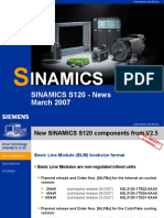 Inamics: SINAMICS S120 - News March 2007