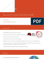 Overview of ERP - Business Processes in ERP