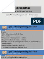 O Ensino de Jesus no Evangelho de João