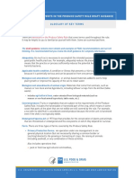 KEY TERMS IN THE PRODUCE SAFETY RULE