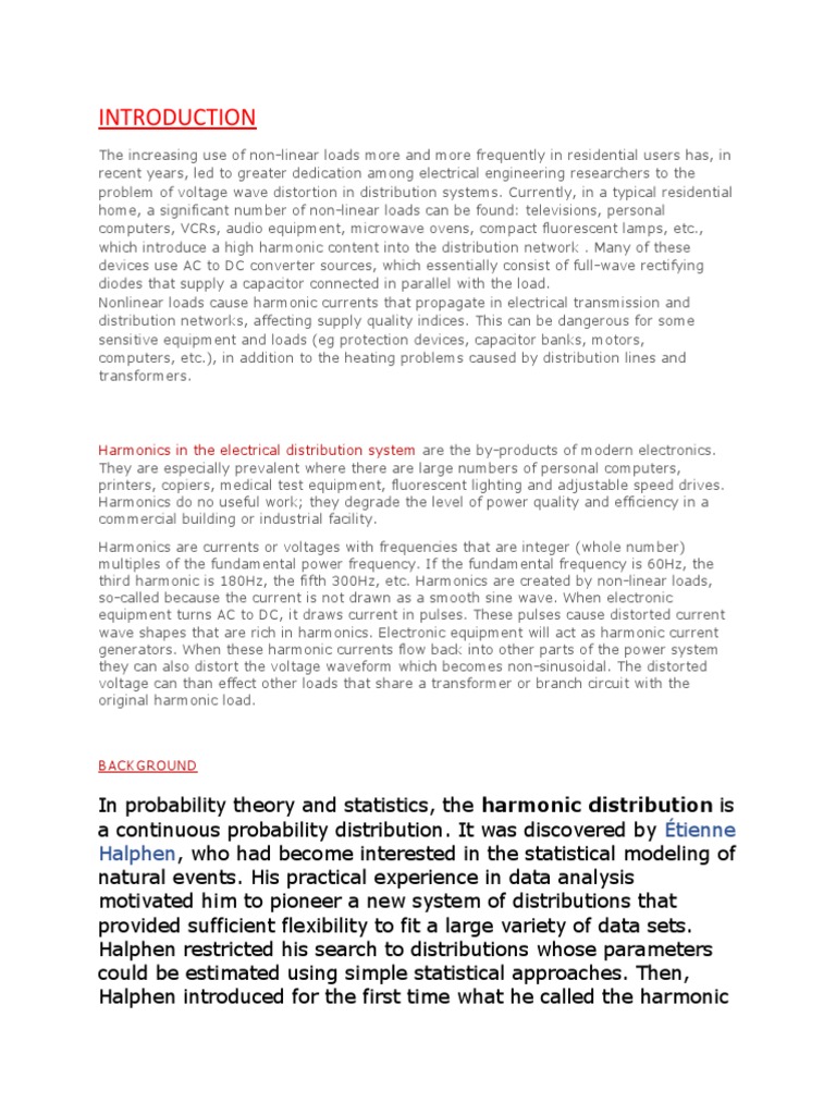 Understanding the Causes and Effects of Harmonics in Electrical ...
