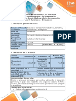 Guia de Actividades y Rúbrica de Evaluación Fase 3 - Iluminacíón - Innovación