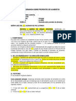 Modelo Demanda Prorrateo Alimentos