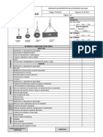 Inspección de accesorios de izaje