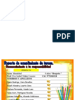 Formato de Reporte Numero 1