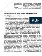 Soil Stabilization With Resins and Chemicals