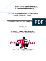 Fruitaho Enterprise Feasibility Study