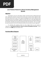 Line Follower Robot For Library Inventory Management System New