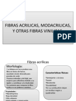 Fibras Acrilicas, Modacrilicas, y Otras Fibras