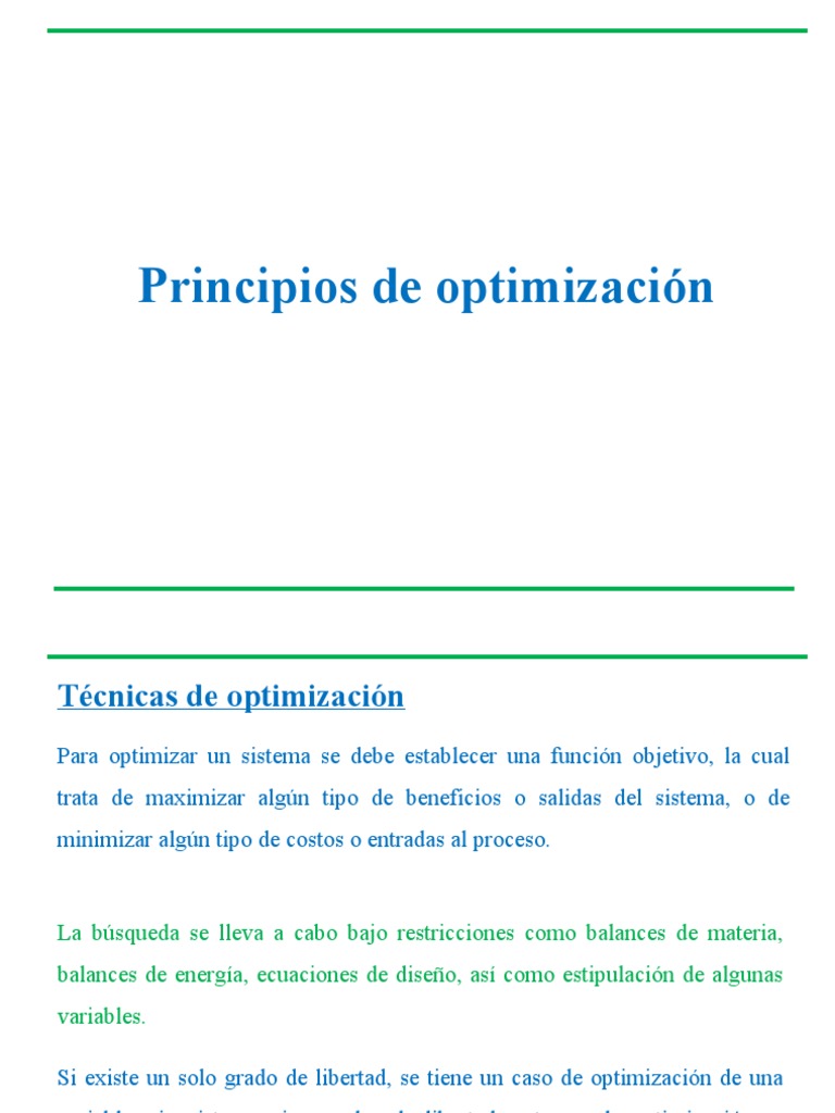 Optimización Pdf Optimización Matemática Objetos Matemáticos
