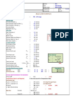 Cantilever Slab Design: (Based On BS8110:2000-Part1)