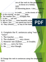tenses of verbs