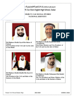 Subject: Uae Social Studies National Identity Grade-5