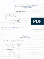 Percentage and Its Applications PDF