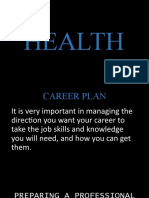 HEALTH Career Plan