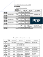 BTech VI Semester Online Assessment and Viva_Subject Coordinator_Internal Expert