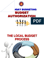 BUDGET AUTHORIZATION LECTURE-BARANGAYS-2020 - Des