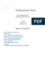 Linux Productive Tools