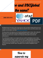 Is Yahoo and SBCGlobal The Same - PDF