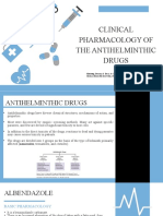 Clinical Pharmacology of The Antihelminthic Drugs: Katzung, Bertram G. Basic & Clinical Pharmacology. New York: Lange