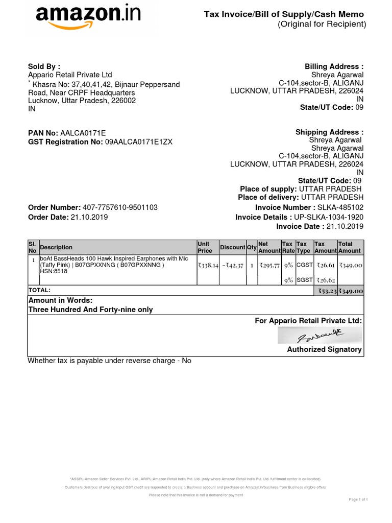 Invoice PDF PDF Invoice Economies